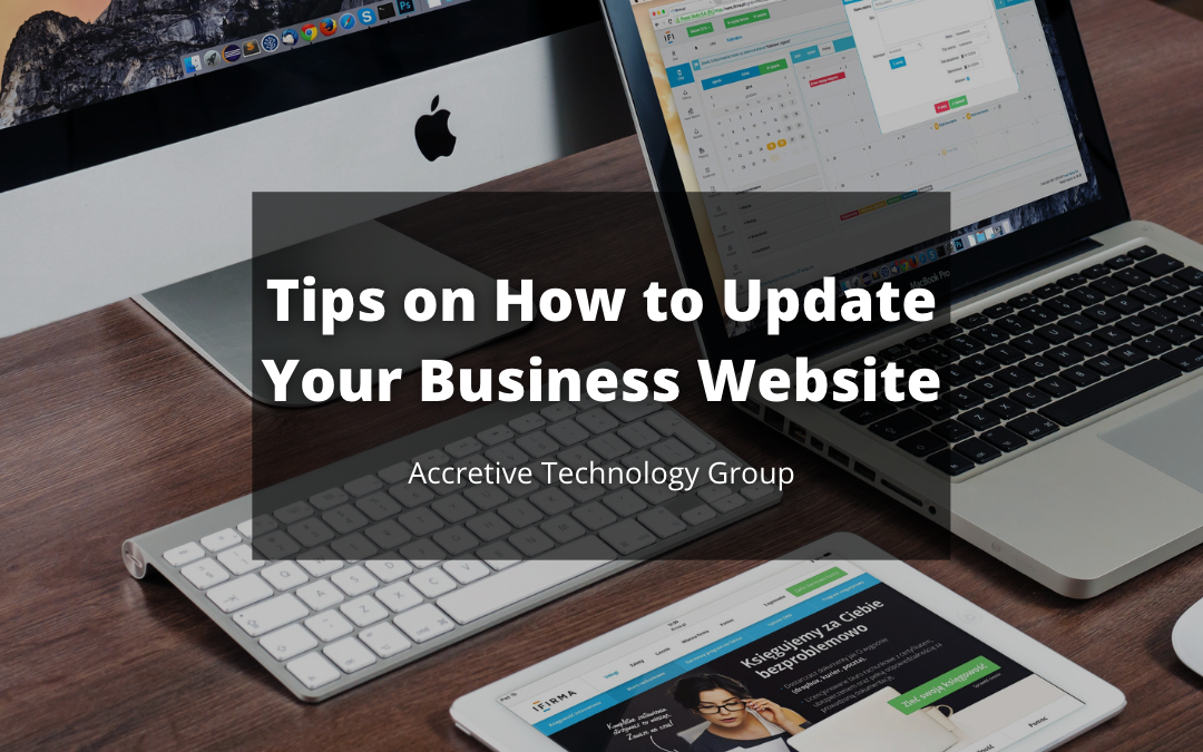 Tips on How to Update Your Business Website